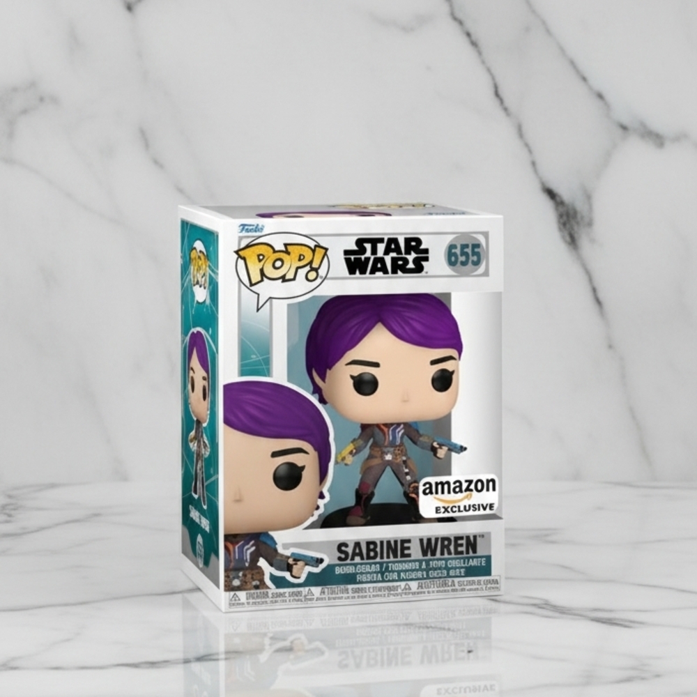 Funko Pop Star Wars Sabine Wren with Purple Hair